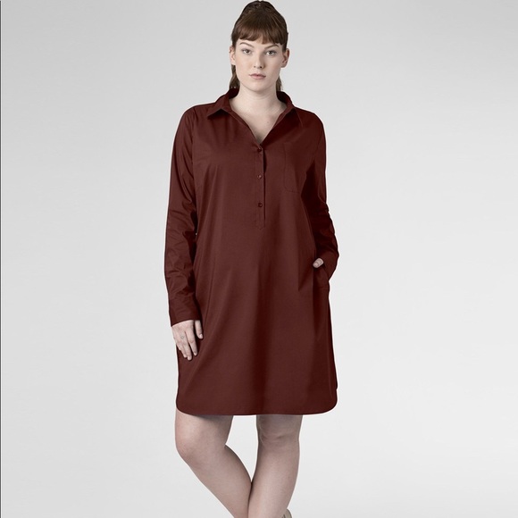 universal standard shirt dress